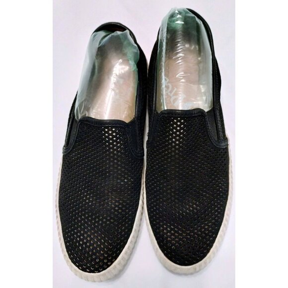 Frye Camille Perforated Leather Slip-On Sneaker (8.5M) - Picture 2 of 7